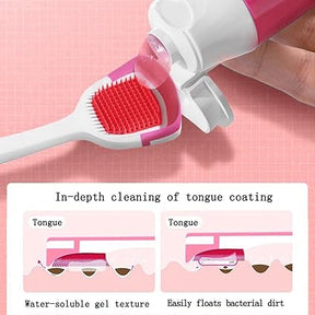 Tongue Cleaner Gel Set with Oral Hygiene