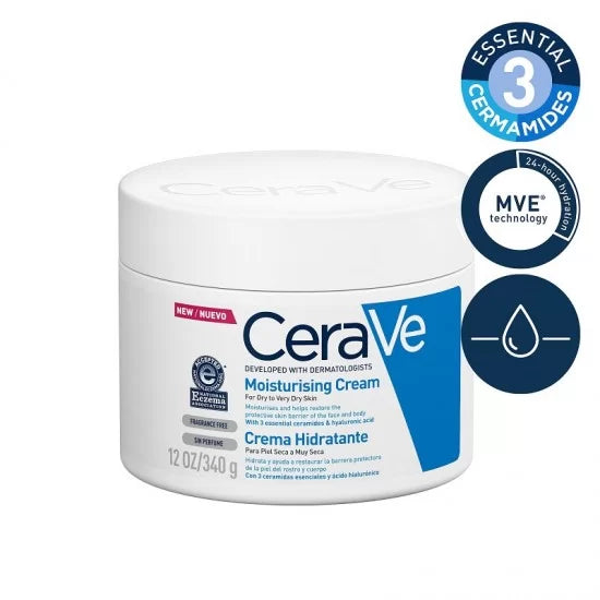 CeraVe-Moisturising Cream 340g (كريم مرطب)