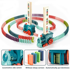 Domino Train Toy (لعبة قطار الدومينو)