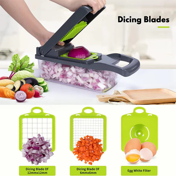 Multifunctional Vegetable Slicer (قطاعة الخضار متعددة الوظائف)