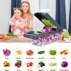 Multifunctional Vegetable Slicer (قطاعة الخضار متعددة الوظائف)