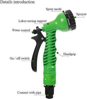 Expandable Garden Hose Pipe (أنبوب خرطوم الحديقة القابل للتوسيع)