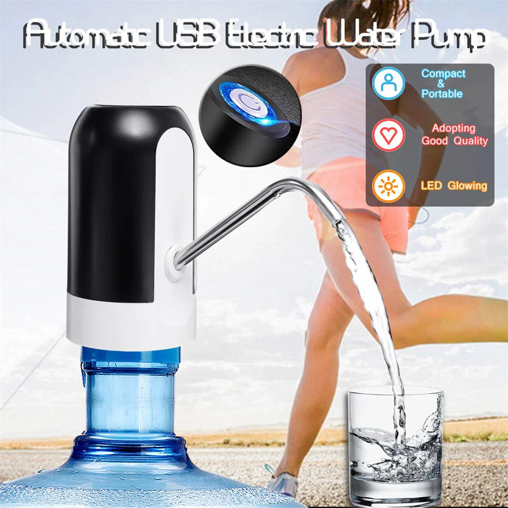 Electric Portable Water Dispenser Pump (مضخة توزيع المياه الكهربائية المحمولة)