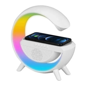 Led Wireless Charger Speaker (مكبر صوت بشاحن لاسلكي LED)