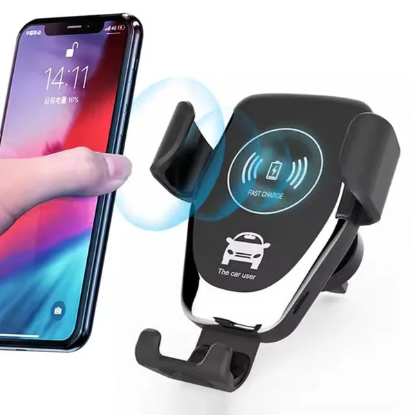 Auto Clamping Wireless Car Charger (السيارات لقط شاحن سيارة لاسلكي)